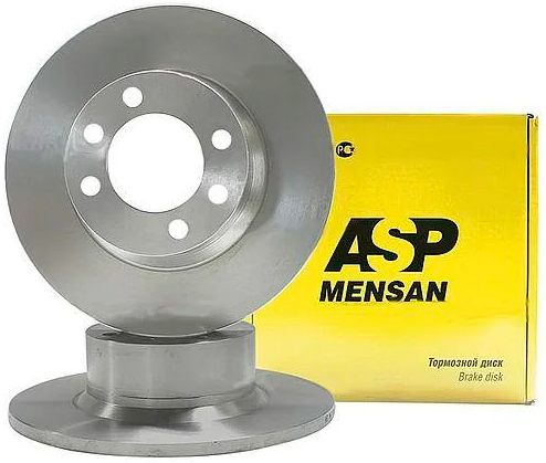Тормозные диски "ASP MENSAN" передние для ВАЗ 2101-2107