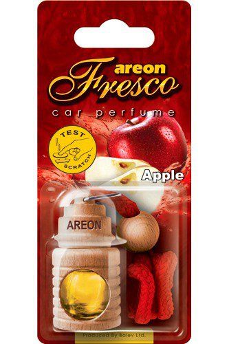 Освежитель воздуха Areon FRESCO "бутылочка в дереве" Apple