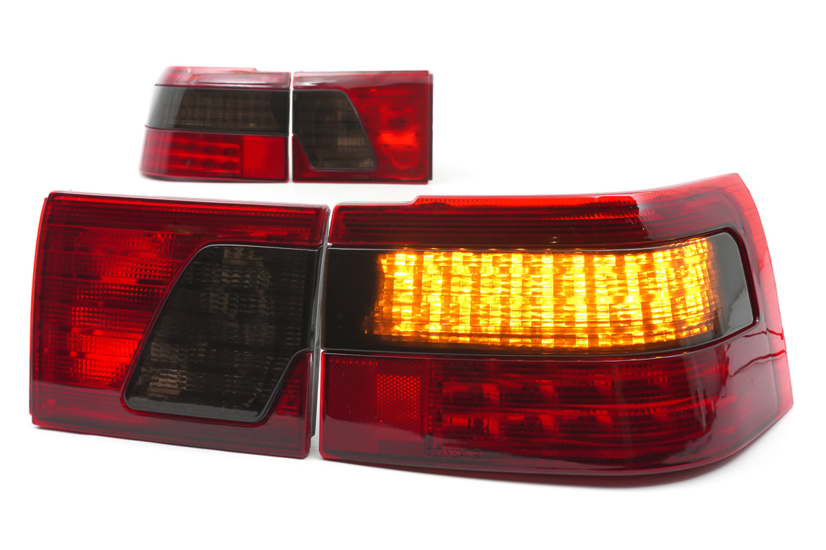Светодиодные задние фонари "СЕВиЕМ" с анимацией "Lexus", тонированные для ВАЗ 2110