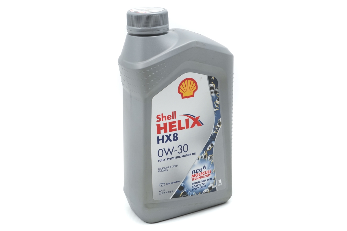 Моторное масло "Shell" Helix HX8 (0W-30, 1 л)