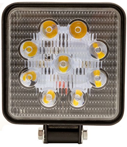 Балка дополнительного освещения "27S amber" (LED, квадрат, янтарный свет)