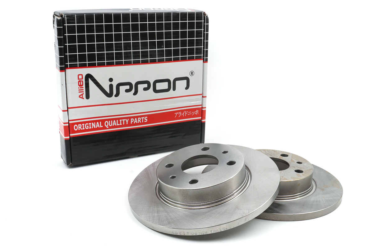 Тормозные диски "ALLIED NIPPON" (R13, невентилируемые) для ВАЗ 2108-21099, 2113-2115