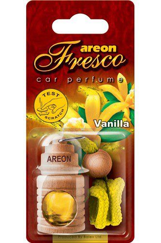 Освежитель воздуха Areon FRESCO "бутылочка в дереве" Vanilla