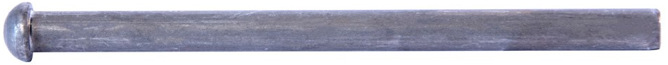 Кронштейн крепления глушителя "CBD" прямой (длина 185 мм, прутка d12 мм, грибка d18 мм)