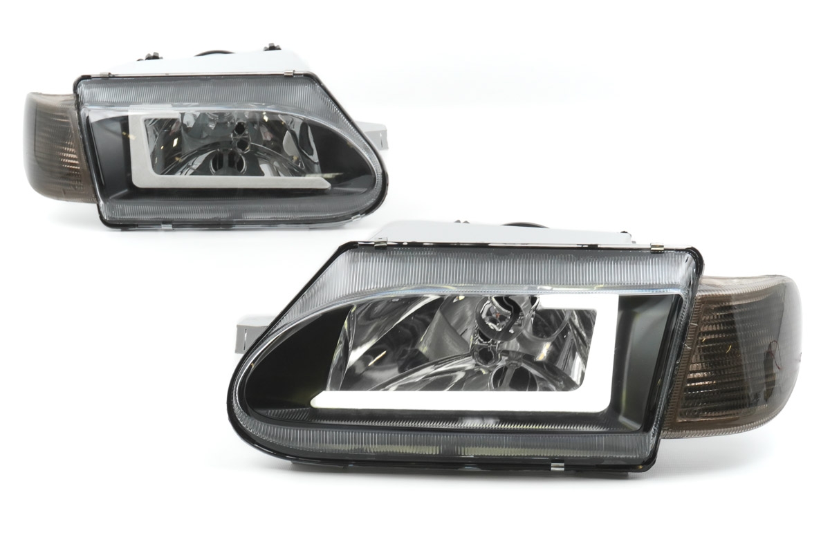 Фары LED ДХО в стиле Subaru для ВАЗ 2113-2115