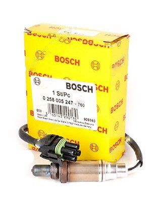 Датчик кислородный "BOSCH" (0 258 005 247) после катализатора для ВАЗ 2108-21099, 2110-2112, 2113-2115
