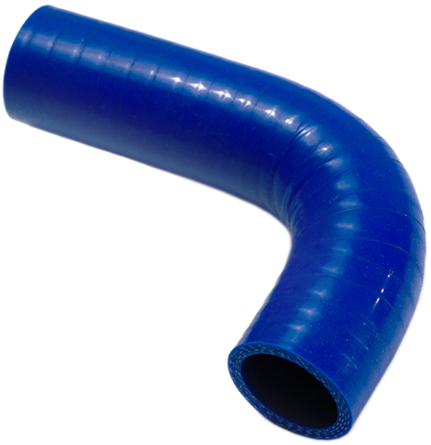 Патрубок соединительный "CS20" PROFI термостата и водяного насоса (синий) для ВАЗ 2108-21099, 2113-2115, 2110-2112