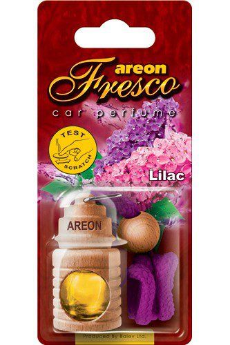 Освежитель воздуха Areon FRESCO "бутылочка в дереве"  Lilac