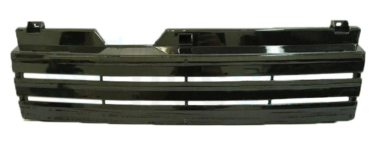 Решётка радиатора 3 лопасти с перемычками "черный лак" для ВАЗ 2108-21099