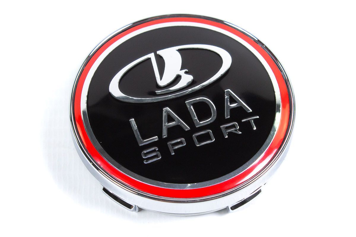 Колпак колеса литого диска LADA SPORT (с красной окантовкой)