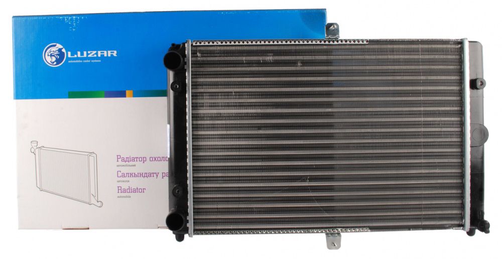 Радиатор "Luzar" охлаждения для ВАЗ 2108-21099, 2113-2115 (инжекторный двигатель)