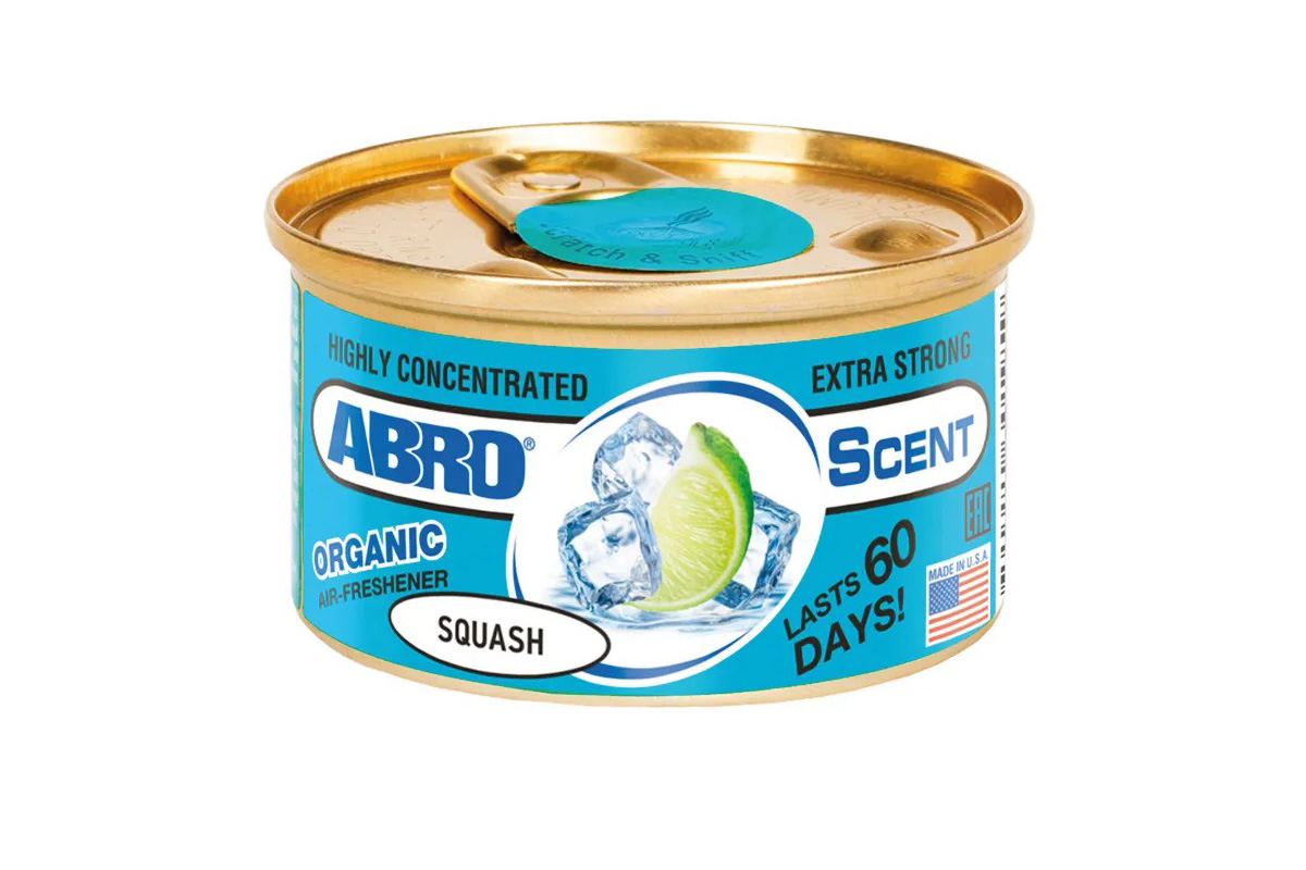 Ароматизатор "ABRO" Organic консерва Морской Сквош (Squash)