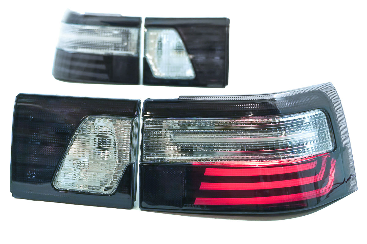 Задние фонари (клюшки) "Polo style" чёрные для ВАЗ 2110