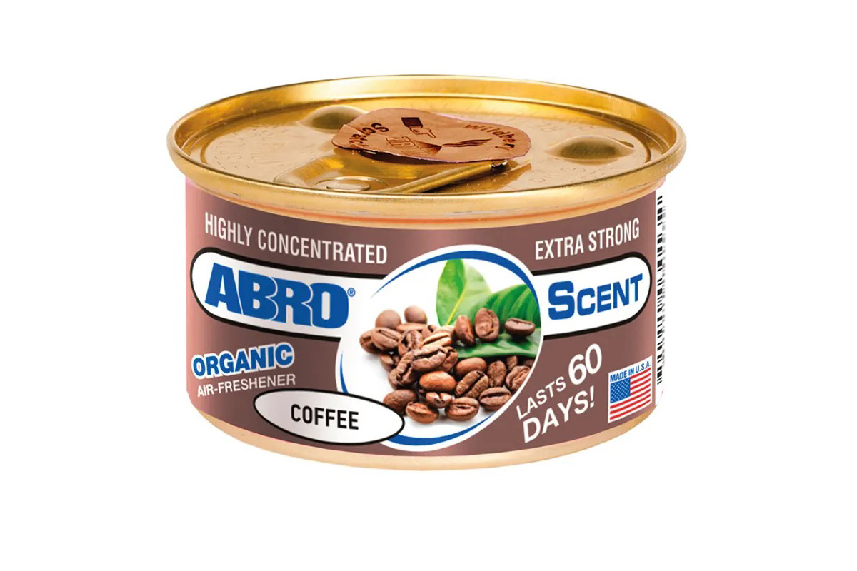 Ароматизатор "ABRO" Organic консерва Кофе (Coffee)