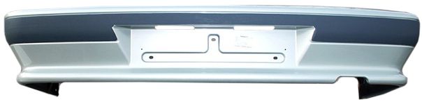 Бампер задний с серой полосой в цвет кузова (под металлический усилитель) для ВАЗ 2115