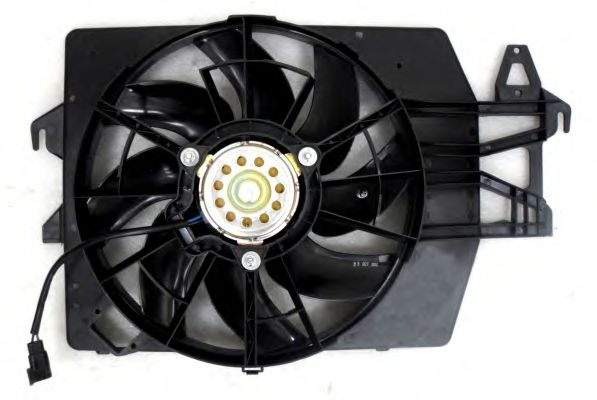 Вентилятор охлаждения радиатора двигателя (нового образца) для Лада Калина 2, Гранта (с 2016 года выпуска)