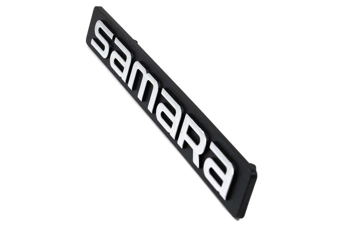 Шильдик "SAMARA" на крышку багажника (хром) для ВАЗ 2108-21099, 2113-2115