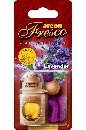Освежитель воздуха Аreon Fresco "бутылочка в дереве" Lavender