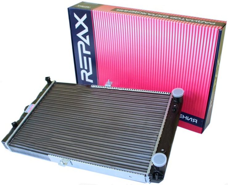 Радиатор охлаждения "REPAX" универсальный для ВАЗ 2108-21099, 2113-2115