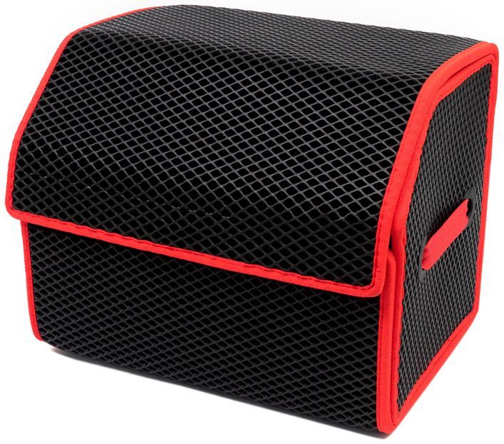 Сумка-органайзер "CS20" в багажник автомобиля, красная окантовка, 40 см