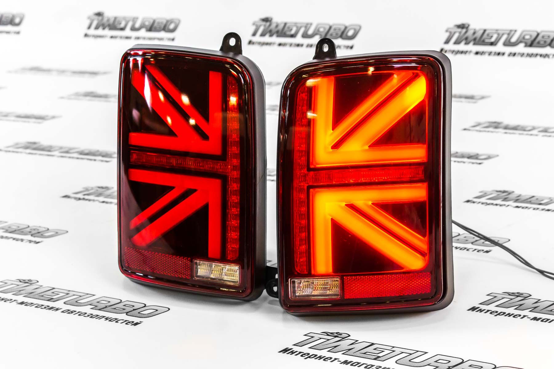Фонари LED "Британия" красные для Лада Нива 4х4