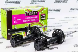 Стойки передние АСОМИ KIT Sport газомаслянные, под бочкообразную пружину для Лада Калина