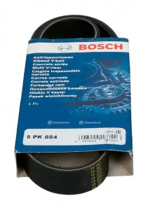 Ремень генератора BOSCH 5 PK 884 1 987 947 912 для Лада Калина без ГУР Ремень генератора BOSCH 5 PK 884 1 987 947 912 для Лада Калина без ГУР