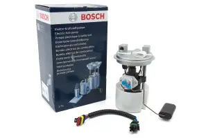 Топливный насос безонасос BOSCH в сборе 1 987 580 010 для ВАЗ 2108-21099, 2110-2112, 2113-2115