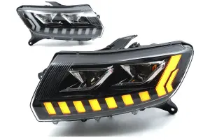 Тюнинг фары в стиле Audi для Лада Ларгус FL