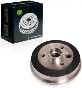 Задний тормозной барабан TRIALLI чугунный под 3 болта для Лада Ока Задний тормозной барабан TRIALLI чугунный под 3 болта для Лада Ока