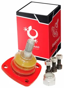 Шаровая опора БелМаг Фаворит, верхняя с защитным чехлом и комплектом крепежных изделий для ВАЗ 2101-2107 Шаровая опора БелМаг Фаворит, верхняя с защитным чехлом и комплектом крепежных изделий для ВАЗ 2101-2107