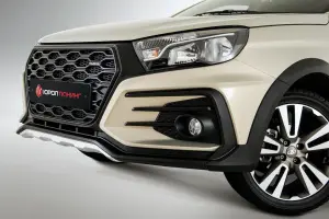 Накладки на арки XMUG 2.0 ЮРОЛТЮНИНГ передние для Лада Веста