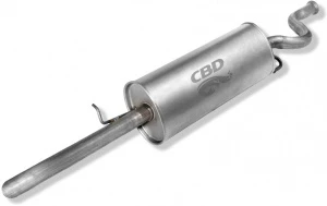Глушитель CBD нержавеющий для Лада Приора седан, универсал