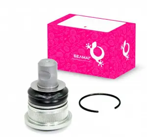 Шаровая опора БелМаг с кольцом-отсекателем для Лада Ларгус, XRAY, Nissan Almera, Renault Logan, Sandero, Stepway