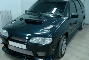 Капот AVR стеклопластиковый для ВАЗ 2113-2115 Без покраски Капот AVR стеклопластиковый для ВАЗ 2113-2115 Без покраски