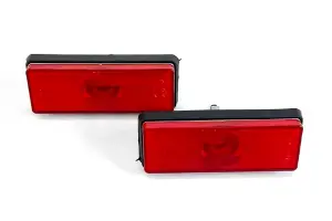 Поворотники боковые стиль Канада, красные для ВАЗ 2106, Лада Нива 4х4