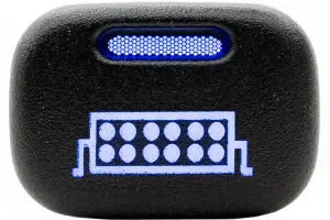 Кнопка пересвеченная двойная LED балка с индикацией для ВАЗ 2113-2115, Лада Калина, Нива Travel, Шевроле Нива Кнопка пересвеченная двойная LED балка с индикацией для ВАЗ 2113-2115, Лада Калина, Нива Travel, Шевроле Нива