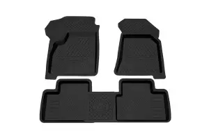 Коврики салона REZKON Premium резиновые для Лада Приора