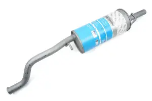 Глушитель основной АвтоВАЗ углеродистая сталь с трубами и кронштейнами в сборе для Лада Веста