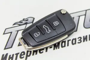 Ключ замка зажигания выкидной без платы AUDI люкс для Лада Приора, Калина, Калина 2, Гранта, Шевроле Нива, Datsun Ключ замка зажигания выкидной без платы AUDI люкс для Лада Приора, Калина, Калина 2, Гранта, Шевроле Нива, Datsun