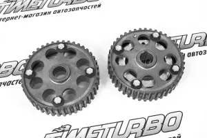 Разрезная шестерня ГРМ под датчик фаз стальная ступица для ВАЗ 2110-2112 16-ти клапанный двигатель