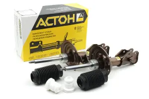 Стойки передние АСТОН газомаслянные, с занижением 30 мм для Лада Веста