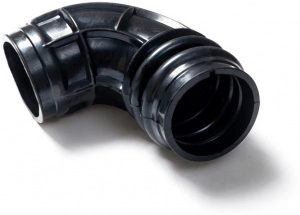 Патрубок воздушного фильтра CS20 21214 ORIGINAL+, резиновая смесь малый для Лада Нива 4x4 с инжекторным двигателем