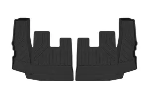 Коврики салона REZKON Ser.S резиновые 3-й ряд для Лада Ларгус, Ларгус FL