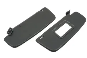 Солнцезащитные козырьки с зеркалом чёрные для Лада Гранта, Гранта FL