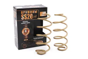 Пружины передней подвески SS20 Gold Progressive холодной навивки для Лада Калина, Гранта, Калина 2