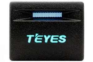 Кнопка пересвеченная TEYES с индикацией для Лада Калина 2, Гранта, Гранта FL, Приора, Приора 2, Нива 4x4, Нива Legend