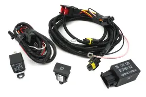 Проводка противотуманных фар ПТФ в боковую консоль для Лада Веста NG