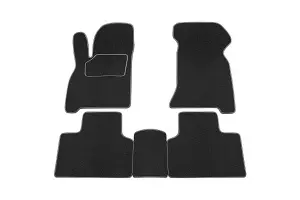 Коврики салона REZKON ворсовые для Лада Приора