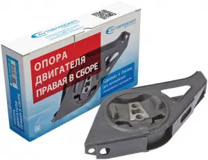 Опора двигателя правая AVTOSTANDART в сборе для Лада Калина Опора двигателя правая AVTOSTANDART в сборе для Лада Калина